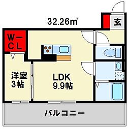 ヴィアンジュ黒崎 1階/-