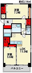 ハーモニックプラネット 3階/-