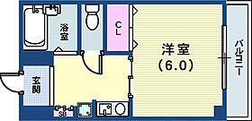 ラ・エソール  ｜ 兵庫県神戸市中央区琴ノ緒町3丁目（賃貸マンション1K・2階・20.00㎡） その2