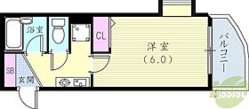 エスリード三宮フラワーロード  ｜ 兵庫県神戸市中央区磯辺通4丁目（賃貸マンション1K・10階・20.56㎡） その2