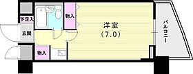 ニューブ神戸  ｜ 兵庫県神戸市中央区北長狭通5丁目4-7（賃貸マンション1K・4階・24.64㎡） その2