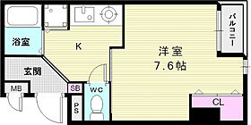 プレサンス神戸メリケンパーク前  ｜ 兵庫県神戸市中央区海岸通4丁目（賃貸マンション1K・3階・23.86㎡） その2