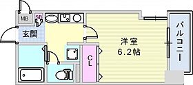 プレサンス神戸駅前  ｜ 兵庫県神戸市中央区古湊通1丁目1-3（賃貸マンション1K・4階・21.07㎡） その2