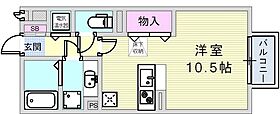 HITOMI　DORMITORY  ｜ 兵庫県神戸市北区山田町小部字戸口谷3（賃貸アパート1R・2階・30.03㎡） その2