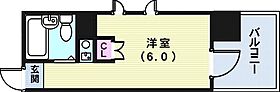 ネオダイキョー三宮  ｜ 兵庫県神戸市中央区琴ノ緒町2丁目（賃貸マンション1R・9階・13.11㎡） その2