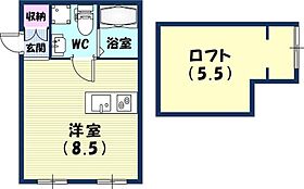 MaMaison北六甲  ｜ 兵庫県神戸市北区有野町唐櫃（賃貸アパート1K・2階・21.56㎡） その2