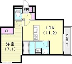 ザ・アパートメント谷上  ｜ 兵庫県神戸市北区谷上東町20-11（賃貸アパート1LDK・2階・43.55㎡） その2