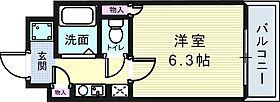 レジデンス王子  ｜ 兵庫県神戸市中央区割塚通1丁目（賃貸マンション1K・6階・20.00㎡） その2