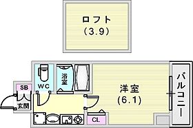 エステムコート神戸県庁前IIIフィエルテ  ｜ 兵庫県神戸市中央区下山手通7丁目13-9（賃貸マンション1K・3階・18.91㎡） その2