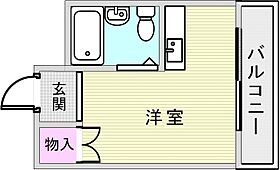 シャトー第8神戸  ｜ 兵庫県神戸市兵庫区西橘通2丁目1-3（賃貸マンション1R・4階・13.00㎡） その2