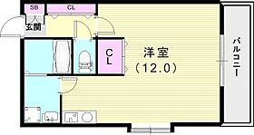 パレス東洋神戸3号館  ｜ 兵庫県神戸市灘区船寺通5丁目（賃貸マンション1R・9階・28.70㎡） その2