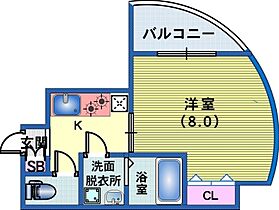 WELLBEAR新神戸  ｜ 兵庫県神戸市中央区熊内町4丁目（賃貸マンション1K・6階・31.05㎡） その2