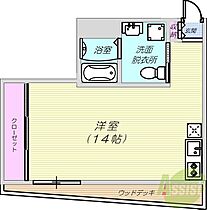 ハイツオークラしのはら  ｜ 兵庫県神戸市灘区篠原本町2丁目（賃貸マンション1R・1階・34.00㎡） その2