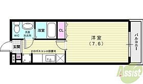 セレブ岡本  ｜ 兵庫県神戸市東灘区岡本6丁目7-3（賃貸マンション1K・2階・25.50㎡） その2