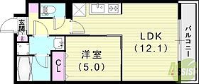 ルーセス甲子園  ｜ 兵庫県西宮市甲子園浜田町7-2（賃貸マンション1LDK・3階・40.00㎡） その2