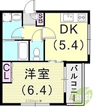 ノブ御影  ｜ 兵庫県神戸市東灘区御影郡家1丁目14-15（賃貸アパート1DK・2階・28.46㎡） その2