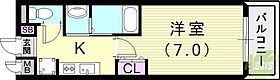 AILE青木  ｜ 兵庫県神戸市東灘区青木5丁目（賃貸マンション1K・1階・23.00㎡） その2