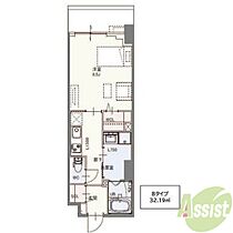 フレンシア西宮北口  ｜ 兵庫県西宮市深津町2-32（賃貸マンション1K・4階・32.19㎡） その2