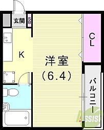 アバント・コート大石東町 1階