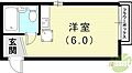 ダイドーメゾン六甲3階3.4万円