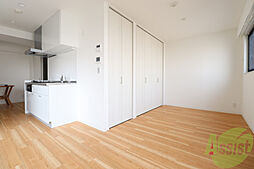 芦屋リバーウエストマンション 2階ワンルームのリビング/ダイニング