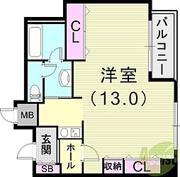 ルーア芦屋 2階