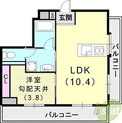 甲南オークス岡本 2階