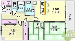 ハートランド甲南 4階