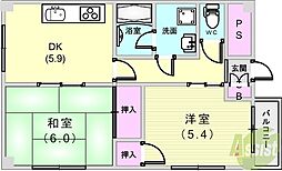 シャンテ本山 3階/-