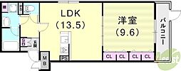 ソレイエール 2階
