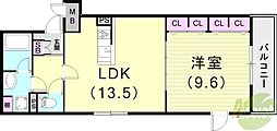 ソレイエール 2階
