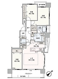 間取図画像 3SLDK
