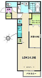 イル・メグ 1LDKの間取図画像