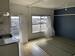 UR米本 5階2DKのリビング/ダイニング