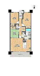 グラン・コート一宮奥町 3LDKの間取図画像