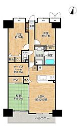 間取図画像 3SLDK