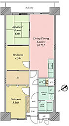 間取図画像 3LDK