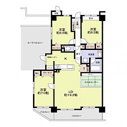 間取図画像 3LDK