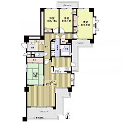 間取図画像 4LDK