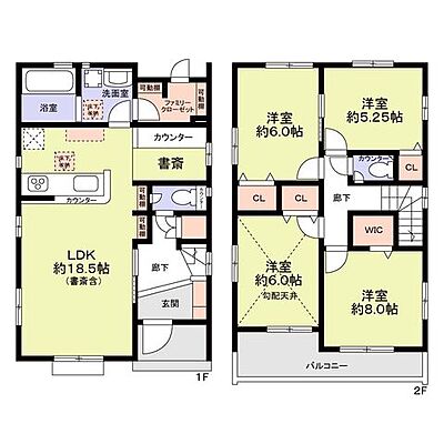 間取り 名古屋市港区惟信町三丁目中古戸建