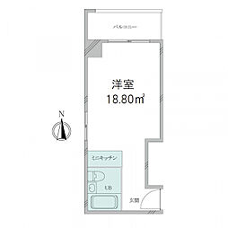 間取図画像 ワンルーム