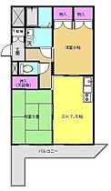 パークマンションIII  ｜ 埼玉県所沢市緑町3丁目（賃貸マンション2DK・2階・48.60㎡） その2