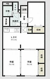 間取図画像 3LDK