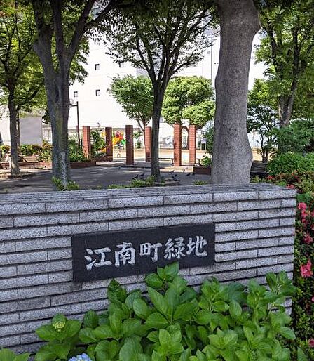 江南町緑地（780m）
