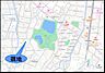 地図：片江中央公園が近く、自然豊かな住環境です。スーパーやドラッグストアも徒歩圏内にあり、日々の買い物に便利。油山団地東口バス停も利用可能なロケーションです。