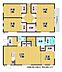 間取り：各部屋に収納を配置した、ゆとりある4LDK＋Sの住まい。16帖のLDKは家族で過ごす時間を彩ります。全居室洋室なので家具の配置もしやすい間取りです。