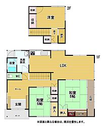 朽網東五丁目戸建 3LDKの間取り
