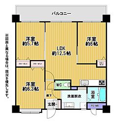 間取図画像 3LDK