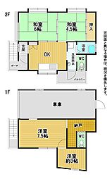 丸山三丁目戸建 4DKの間取り