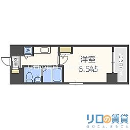 エスリード江坂江の木町 1Kの間取図画像